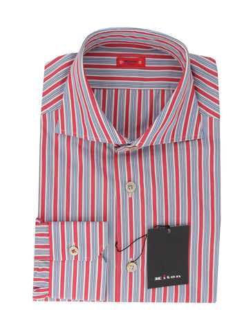 Kiton Red Shirt - Slim