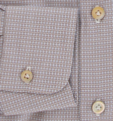 $600 Kiton Multi-Colored Fancy Cotton Shirt - Slim - (KT912266) - Parent