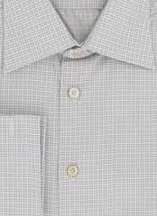 Kiton Light Gray Fancy Cotton Shirt - Slim - (KT1214234) - Parent