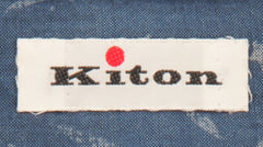 Kiton Blue Stars Cotton Shirt - Slim - (KT11302329) - Parent