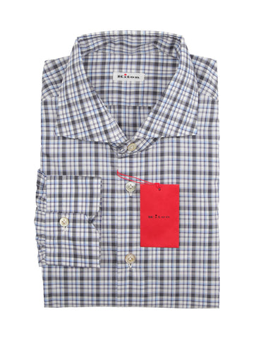 Kiton Dark Blue Shirt - Slim