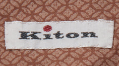 Kiton Brown Fancy Cotton Shirt - Slim - (KT1122234) - Parent