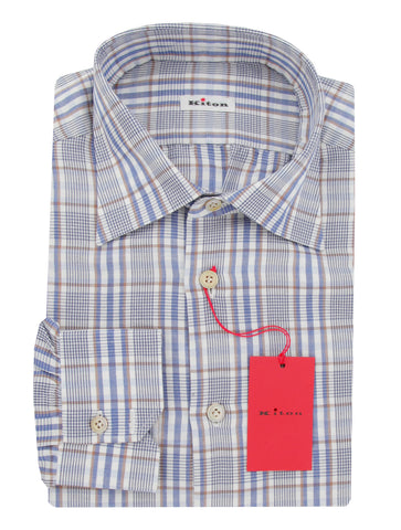 Kiton Light Blue Shirt - Slim