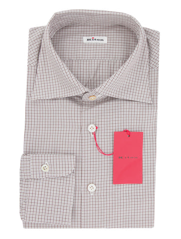 Kiton Brown Shirt - Slim
