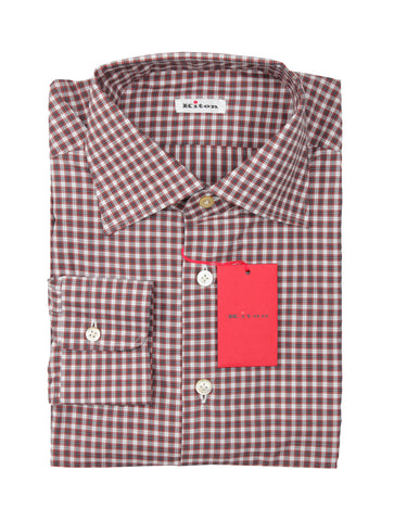 Kiton Brown Shirt - Slim