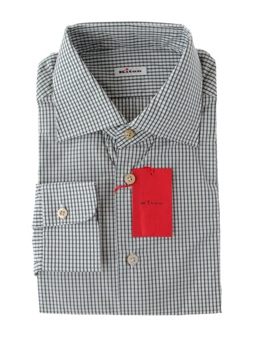 Kiton Green Shirt - Slim