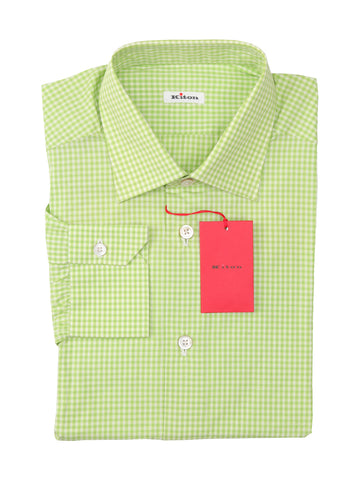 Kiton Green Shirt - Slim