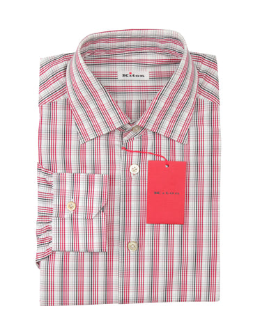Kiton Red Shirt - Slim