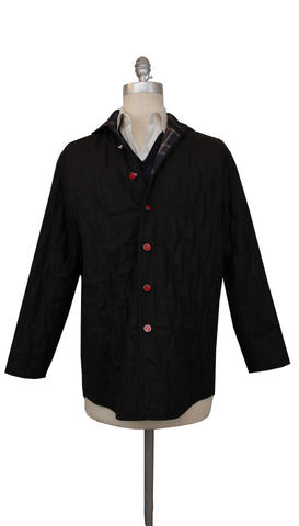 Kiton Dark Brown Overshirt - Slim