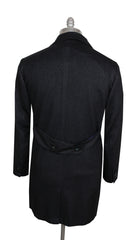 $61075 Kiton Dark Blue Vicuña Peru Solid Coat - (KT422261) - Parent