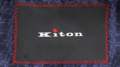 Kiton Dark Blue Cashmere Solid Peacoat - (KT37249) - Parent