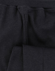$1150 Kiton Dark Gray Solid Cotton Sweatpants - (KT415261) - Parent