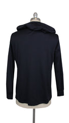 $795 Kiton Dark Blue Cotton  Jacket - (KT89257) - Parent