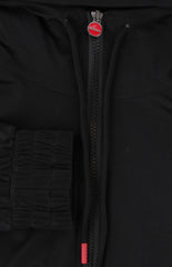 $795 Kiton Black Cotton  Jacket - (KT89258) - Parent