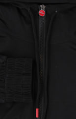 $795 Kiton Black Cotton  Jacket - (KT89258) - Parent