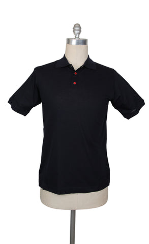 Kiton Midnight Navy Blue Polo