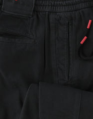 $1150 Kiton Black Solid Cotton Blend Pants - Slim - (KT828253) - Parent