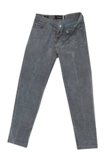 $1190 Kiton Gray Solid Jeans - Slim - (KT521269) - Parent