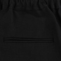 $880 Kiton Black Solid Shorts -  - (KT512264) - Parent