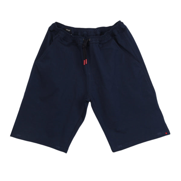 $1355 Kiton Dark Blue Solid Shorts -  - (KT512267) - Parent