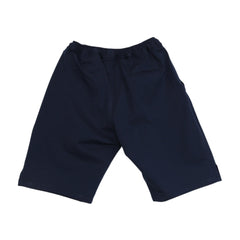 $1355 Kiton Dark Blue Solid Shorts -  - (KT512267) - Parent