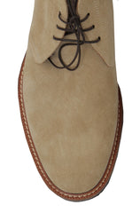 $1860 Kiton Beige Calf Leather Chukka Boots - (KT814242) - Parent
