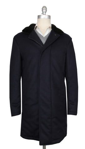 Kiton Dark Blue Coat