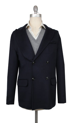 Kiton Dark Blue Coat