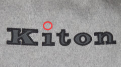 Kiton Navy Blue Polyester Solid Parka - (KT220242) - Parent