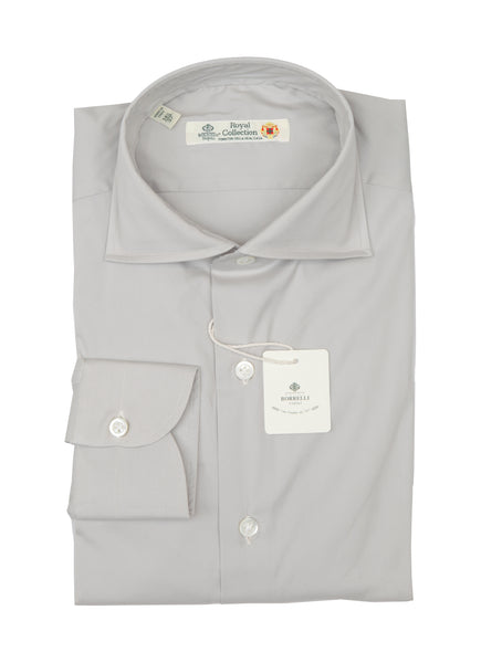 Luigi Borrelli Light Gray Shirt - Slim - (LB1119226) - Parent