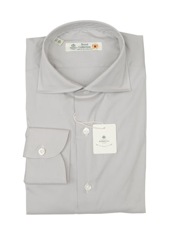 Luigi Borrelli Light Gray Shirt - Extra Slim