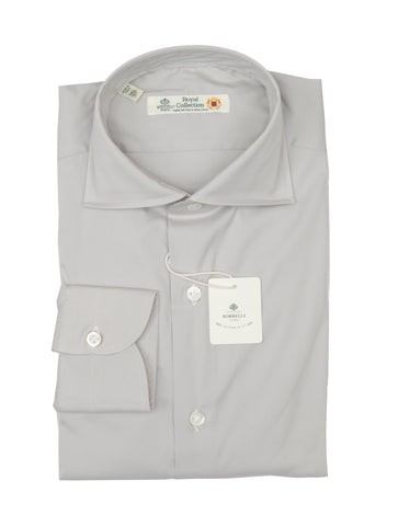 Luigi Borrelli Light Gray Shirt - Slim