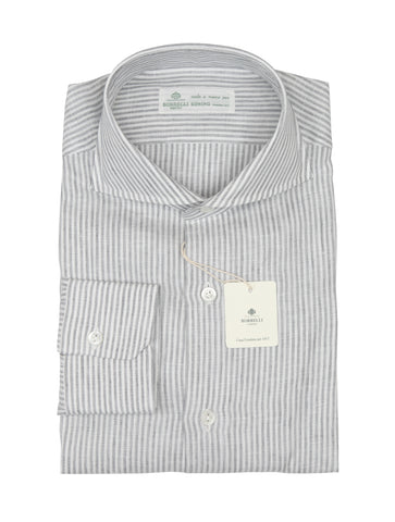 Luigi Borrelli Light Gray Shirt - Slim