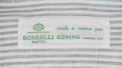 Luigi Borrelli Light Gray Linen Shirt - Slim - (LB1119228) - Parent