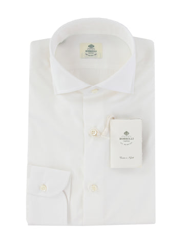 Luigi Borrelli White Shirt - Slim