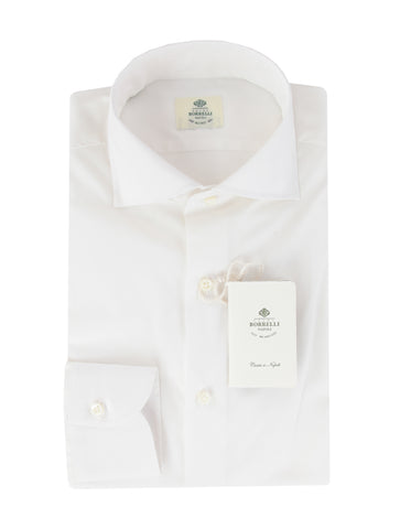 Luigi Borrelli White Shirt - Slim