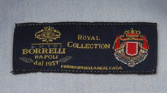 $600 Luigi Borrelli Light Blue Cotton Shirt - Slim - (LB1252522) - Parent