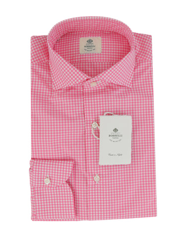 Luigi Borrelli Pink Shirt - Slim