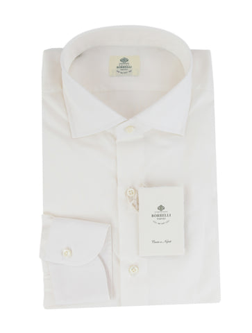 Luigi Borrelli White Shirt - Slim