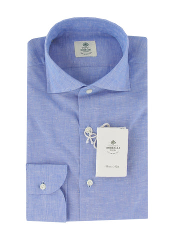 Luigi Borrelli Light Blue Shirt - Slim