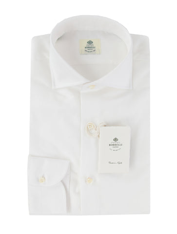 Luigi Borrelli White Shirt - Slim