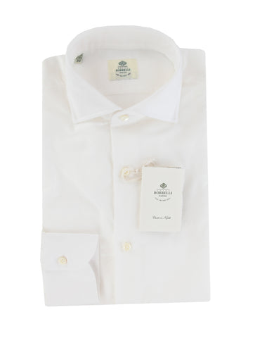 Luigi Borrelli White Shirt - Slim
