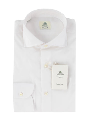 Luigi Borrelli White Shirt - Slim