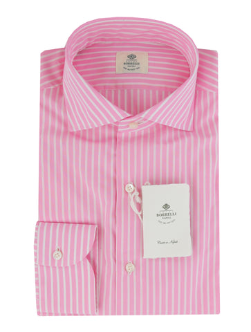 Luigi Borrelli Pink Shirt - Slim