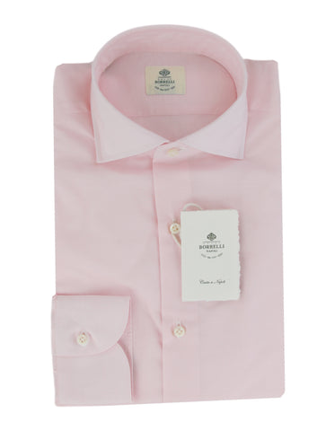 Luigi Borrelli Pink Shirt - Slim