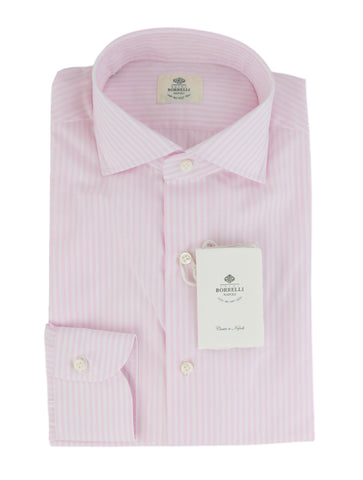 Luigi Borrelli Pink Shirt - Slim