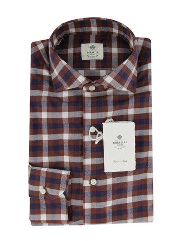 Luigi Borrelli Brown Shirt - Slim
