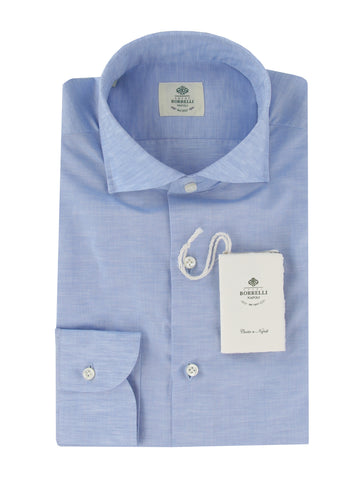 Luigi Borrelli Light Blue Shirt - Slim