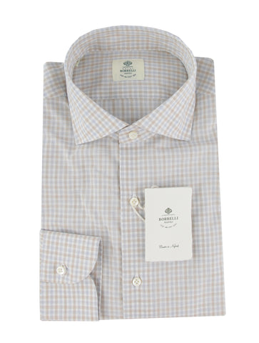 Luigi Borrelli Light Brown Shirt - Slim