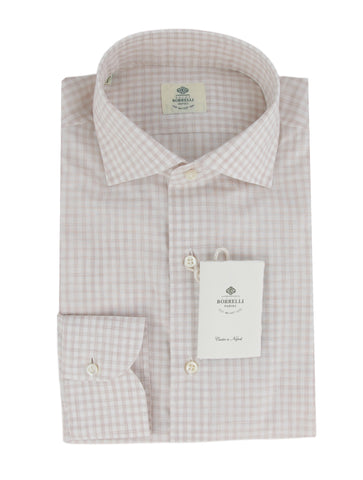 Luigi Borrelli Light Brown Shirt - Slim